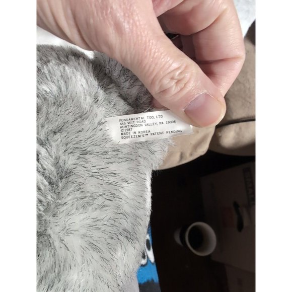 1987 Fundamental Too Squeezeems Ollie The Owl Plush 11" NWT - Picture 8 of 8